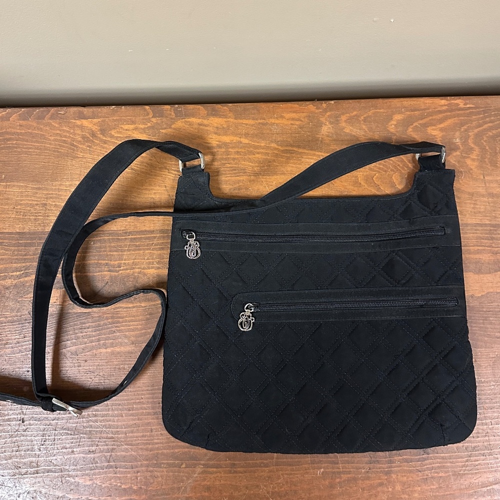 Vintage Vera Bradley Microfiber Crossbody bag